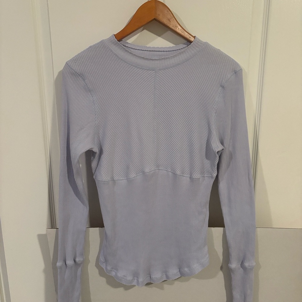 FP Movement by Free People Light Purple Long Sleeve Layering Top XL